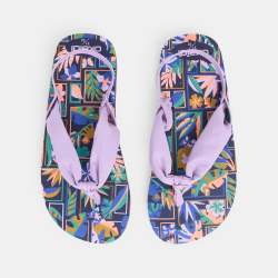 شبشب مزين بالزهور متعدد...